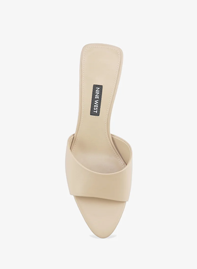 NINE WEST  Single Strap Mid Heel Sandals for Women | Best Price UAE